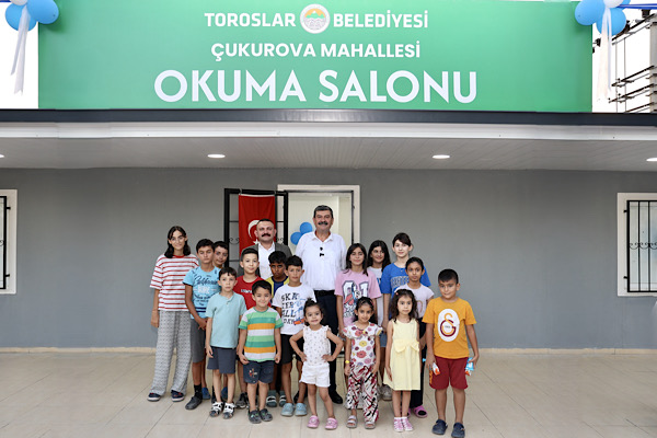  Çukurova Mahallesi'nde yeni okuma salonu hizmete açıldı