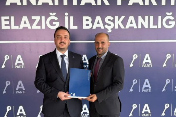 Anahtar Parti Baskil İlçe Başkanlığına İhsan İdikut atandı