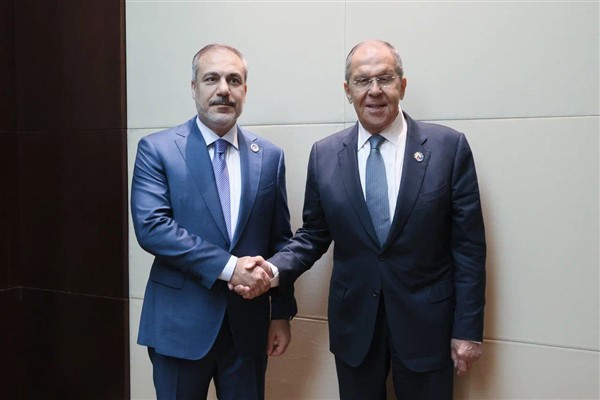 Rusya Dışişleri Bakanı Lavrov, Türkiye Cumhuriyeti Dışişleri Bakanı Fidan ile görüştü