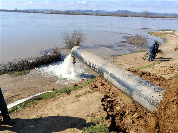 İBB’den Edirne’ye taşkın riskine karşı destek