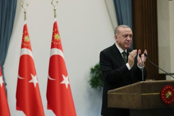 Erdoğan’dan Bursaspor’a tebrik mesajı