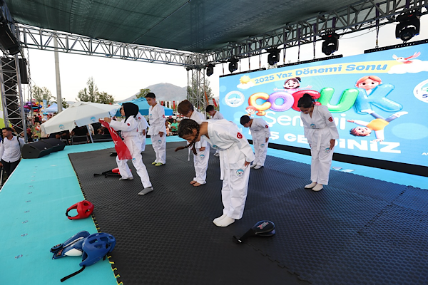 Kayseri'de Yaz Spor Okulları sona erdi