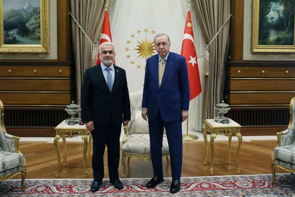 Cumhurbaşkanı Erdoğan, Yapıcıoğlu'nu kabul etti