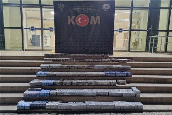 Şanlıurfa'da kaçakçılık operasyonu