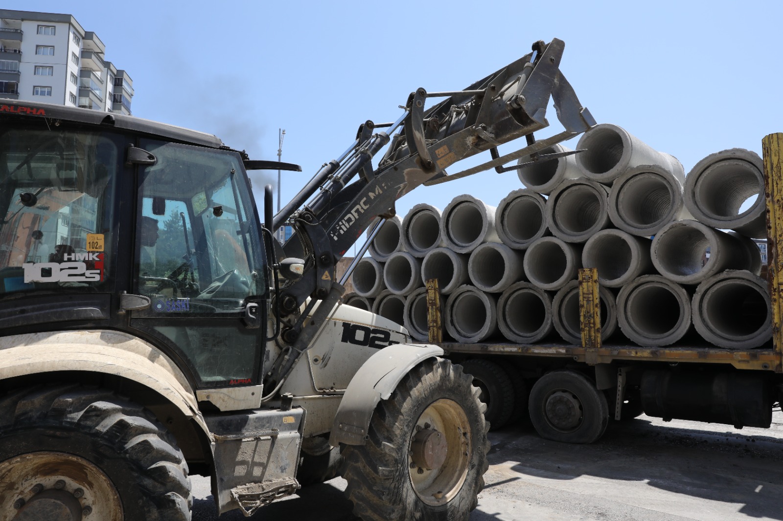 SASKİ'den altyapı çalışması