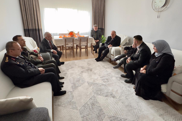 Ordu'da şehit aileleri ve gaziler ziyaret edildi