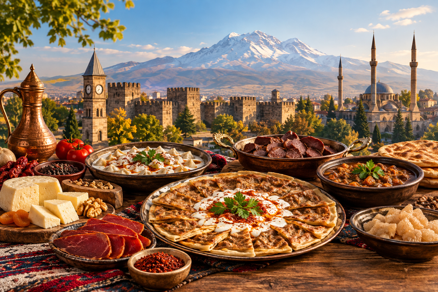 Kayseri Gastronomi Günleri 22 Ekim'de başlayacak