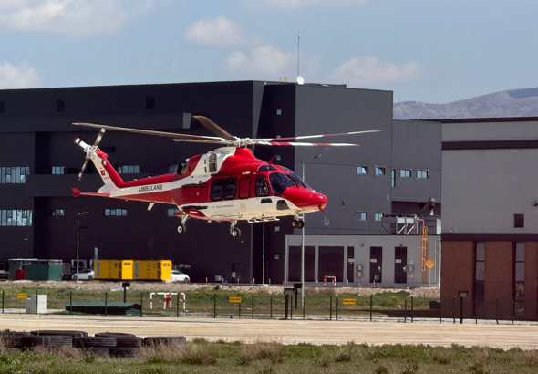 GÖKBEY Hava Ambulansı test  uçuşunu gerçekleştirildi