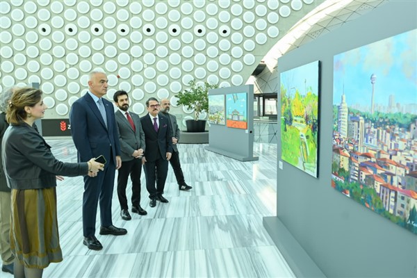 Bakan Ersoy, CSO Ada Ankara'daki sergiyi ziyaret etti