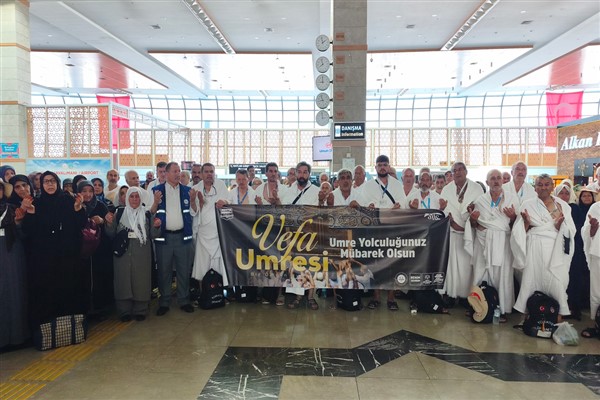 Konya’da Vefa Umresi projesinin ilk kafilesi yola çıktı