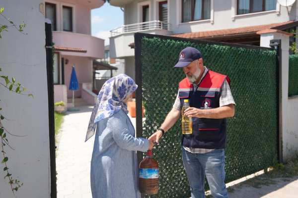 Düzce'de atık yağ kampanyası sürüyor