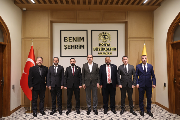 Suriyeli heyetten Başkan Altay’a ziyaret 