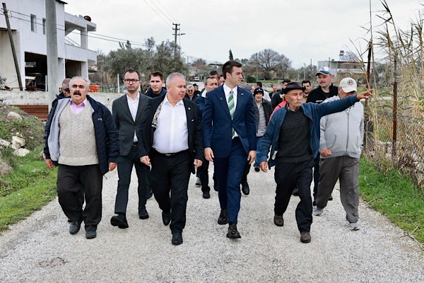 Başkan Mandalinci, Pınarlıbelen ve Gökpınar mahallelerini ziyaret etti