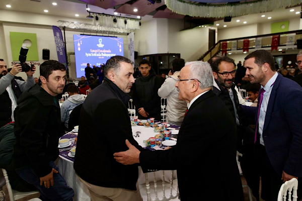 Başkan Güler, sanayi esnafıyla iftarda buluştu