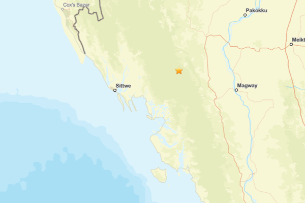 Myanmar'da deprem