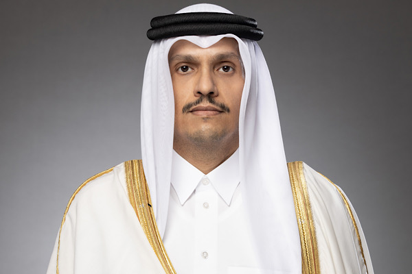 Al-Thani, Umman Dışişleri Bakanı Albusaidi ile telefonda görüştü