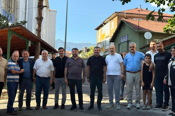 Karabük’te heyetten Yeşilmahalle ve Taşkent Caddesi ziyareti