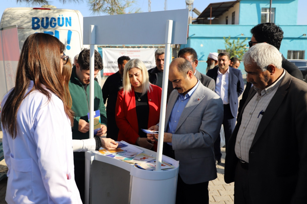 Akçakale'de sağlık tarama etkinliği gerçekleştirildi 
