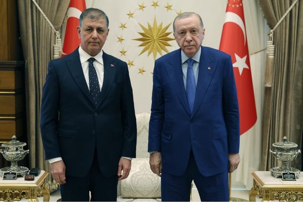 Cumhurbaşkanı Erdoğan, İzmir Büyükşehir Belediye Başkanı Tugay’ı kabul etti