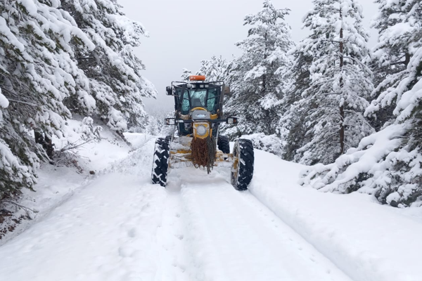 Eskişehir’de karla mücadele 