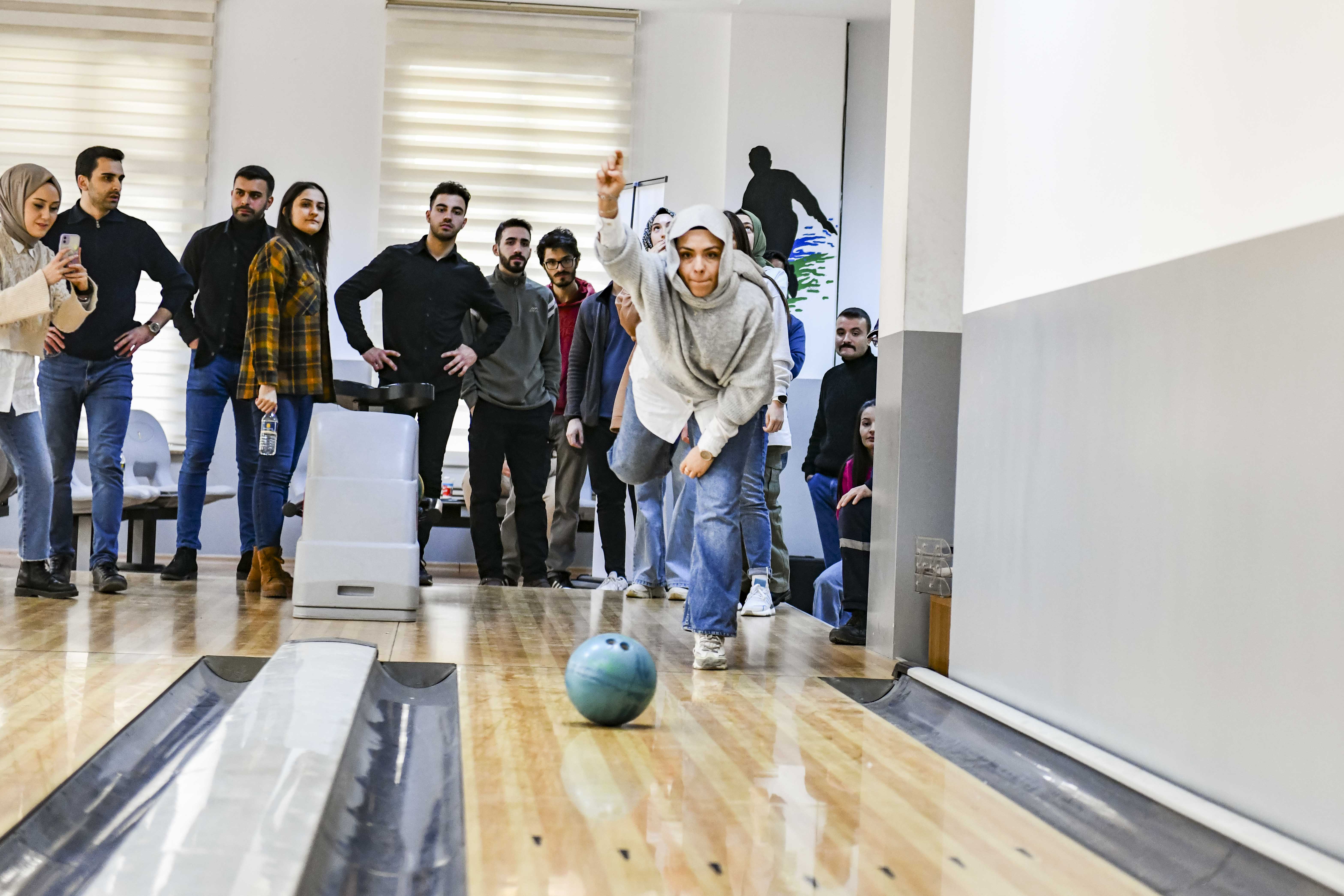 Ankara'da üniversite öğrencileri için ''Bowling Turnuvası” düzenlendi