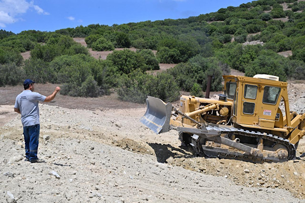 Köprübaşı'nda çok amaçlı gölet projesinin yüzde 80'i tamamlandı