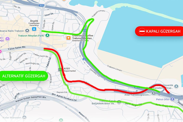 Büyükşehir'den sürücülere yol kapatma uyarısı