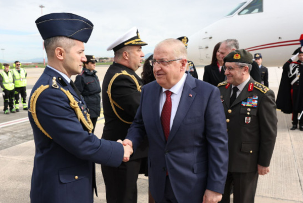 Bakan Güler ve Orgeneral Bayraktaroğlu, İtalya'da