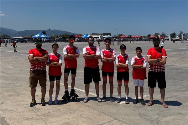 Van Büyükşehir Belediyespor Paten takımından başarı