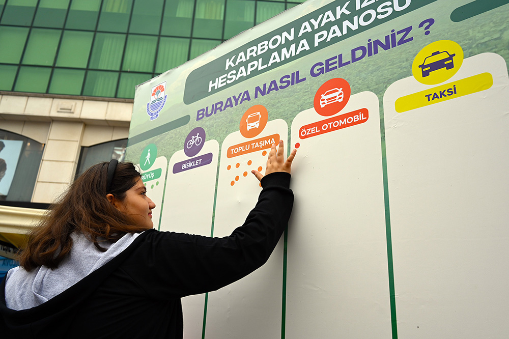 Yalova’da Hareketlilik Haftası etkinliğinin karbon ayak izi ölçüldü