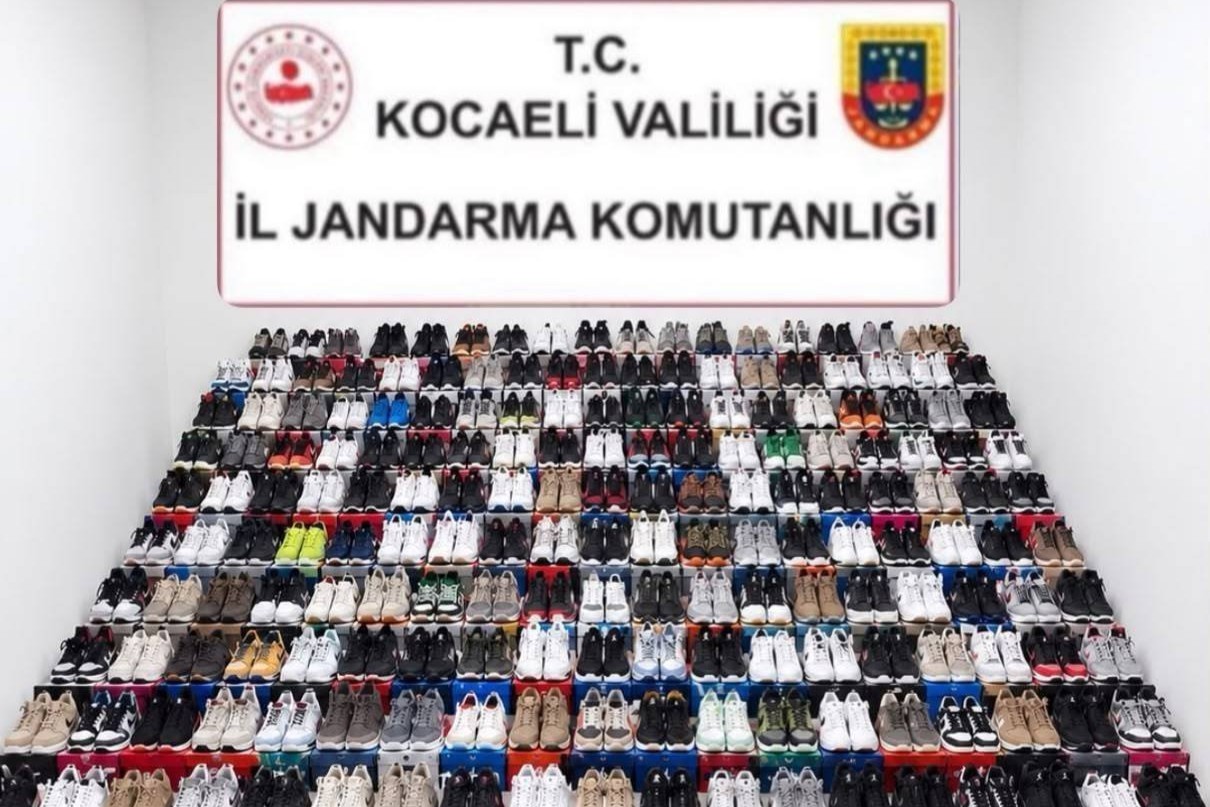 Kocaeli'de 4.5 milyonluk sahte ayakkabı operasyonu