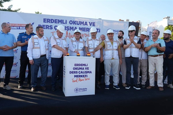 Erdemli'de Okuma ve Ders Çalışma Merkezi'nin temeli atıldı
