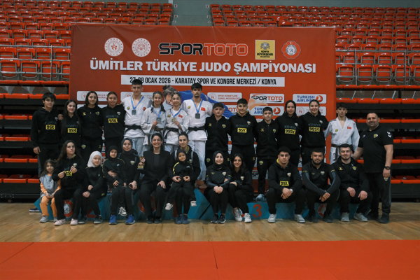 Konya Büyükşehir Belediyespor Judo Takımı ikinci oldu