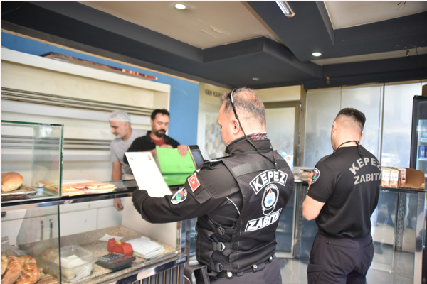 Kepez’de fırın ve unlu mamul işletmelerine yönelik denetim
