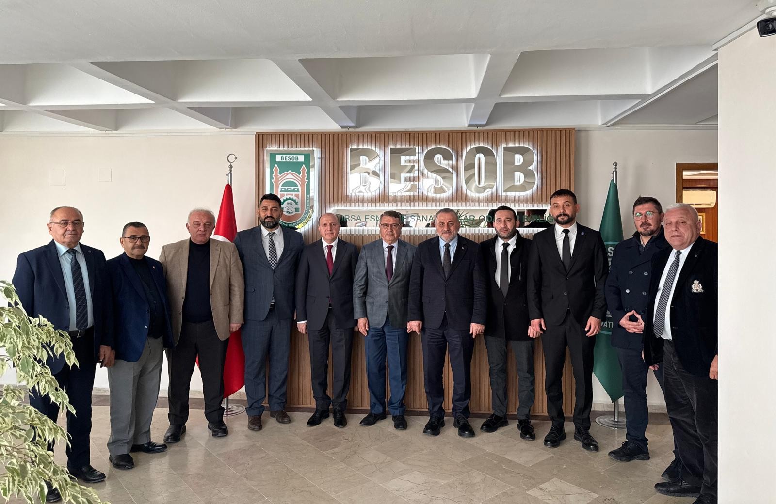BESOB Başkanı Bilgit, DEVA Partisi Genel Başkan Yardımcısı Erdoğan'ı ...