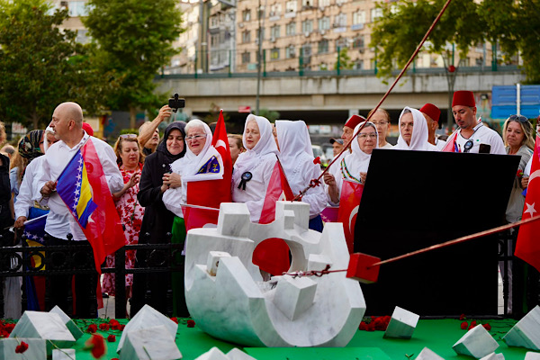 Srebrenitsa Soykırımı'nın 31. yılında Kartal'da anma töreni düzenlendi