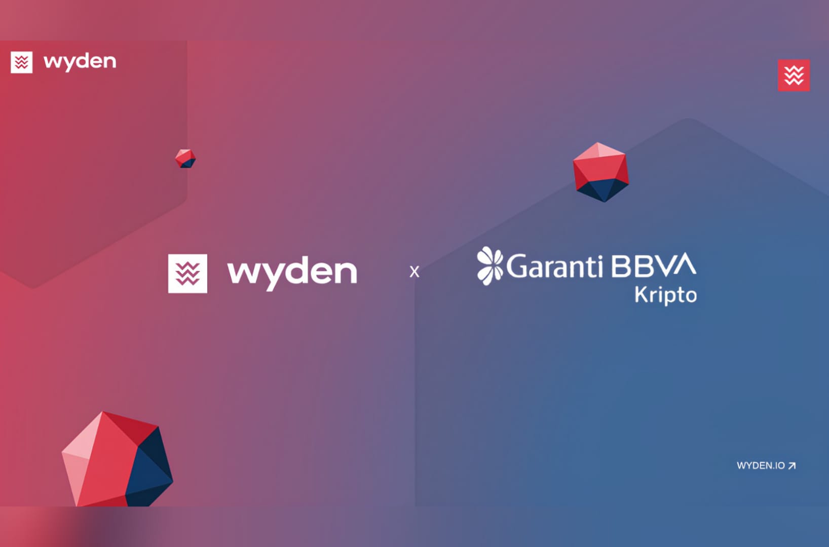 Garanti BBVA Kripto‘dan dijital varlık alım satım hizmetleri için Wyden ile iş birliği
