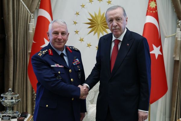 Cumhurbaşkanı Erdoğan, Orgeneral Kadıoğlu'nu kabul etti
