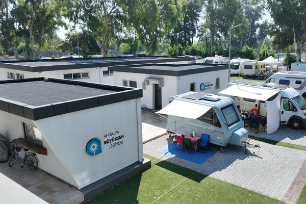 Antalya Karavan Park, karavan tutkunlarının buluşma noktası oldu
