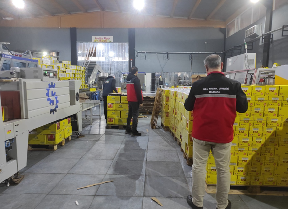 Batman'da denetimler 272 işletme kontrol edildi