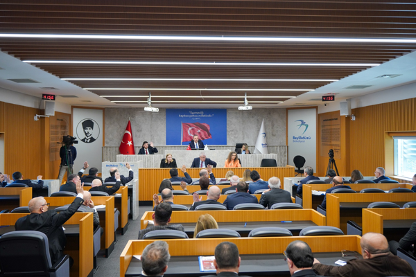 Beylikdüzü Belediyesi mart ayı meclis toplantısı yapıldı