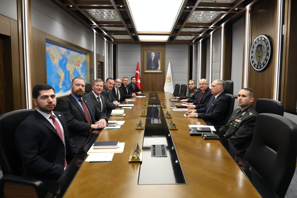 Bakan Güler, Türkiye-ABD İş Konseyi üyeleri ile bir araya geldi