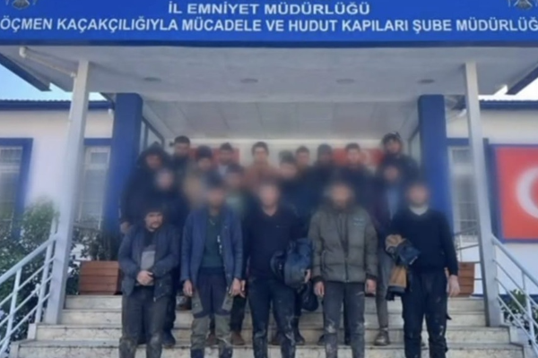 Hatay’da 19 düzensiz göçmen yakalandı