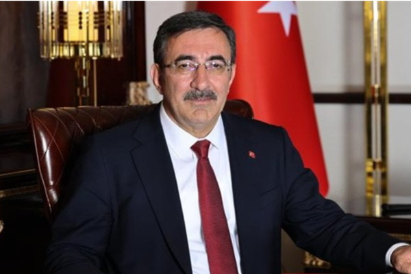 Cumhurbaşkanı Yardımcısı Yılmaz, KKTC Cumhurbaşkanı Erhürman ile görüştü