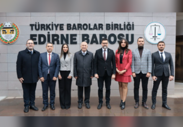 Özdağ, Edirne'de bir dizi ziyaret gerçekleştirdi
