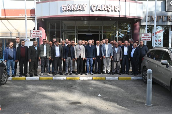 Başkan Başdeğirmen, Yalvaç'ta muhtarlarla buluştu