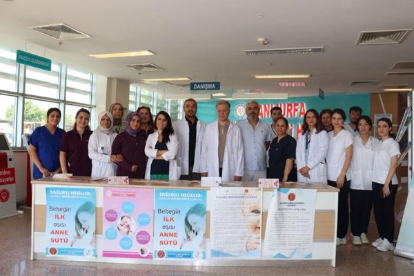 HRÜ Hastanesi’nde anne sütü farkındalığı