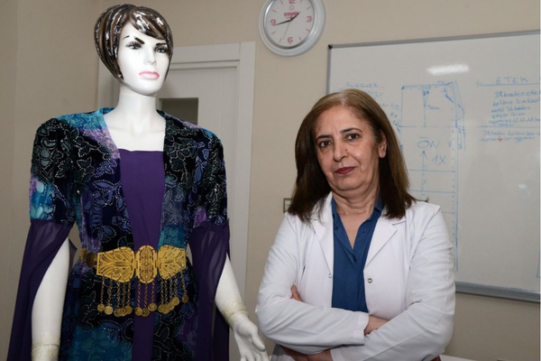 Diyarbakır’da kadınlar tekstil atölyesinde meslek öğreniyor