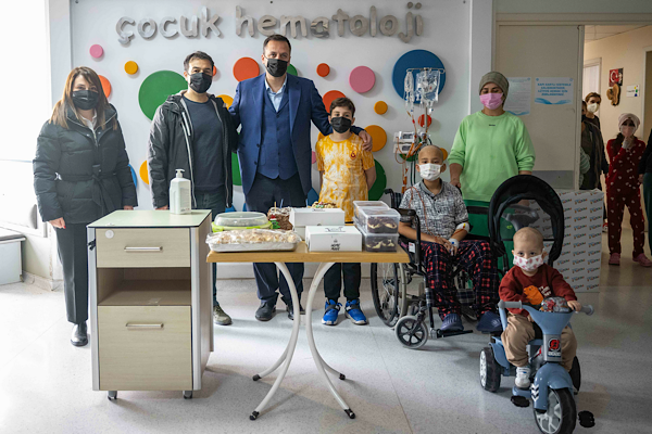 Başkan Eşki’den Ege Üniversitesi Hematoloji Bölümü’ne ziyaret