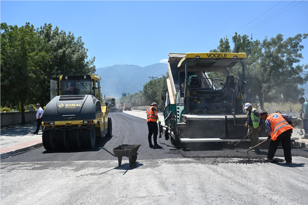 Bursa’da Gürsu Yeşil Çevre Caddesi yenileniyor